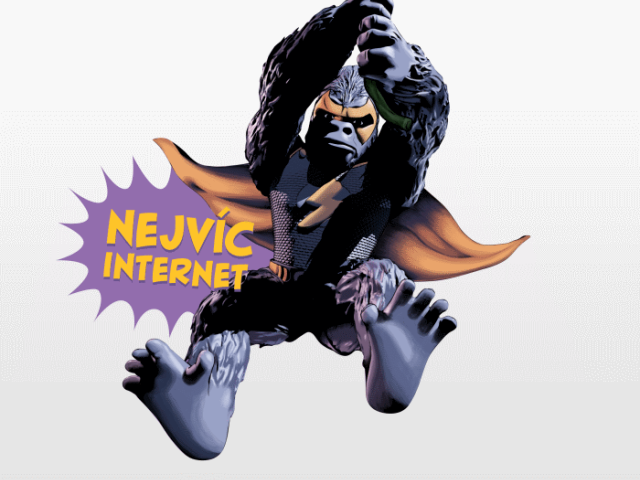 Gorila mobil: Za 375 korun 20 GB