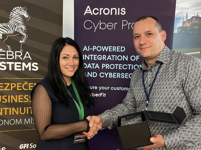 Acronis vyhlásil nejlepší lokální prodejce 