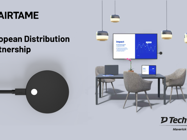 Tech Data přináší do Evropy řešení Airtame pro bezdrátové sdílení obrazovky 