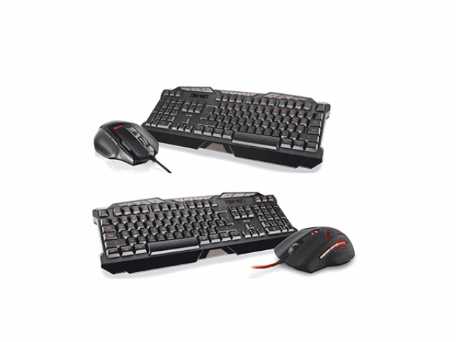 Trust: dvě sady klávesnice a myši GXT