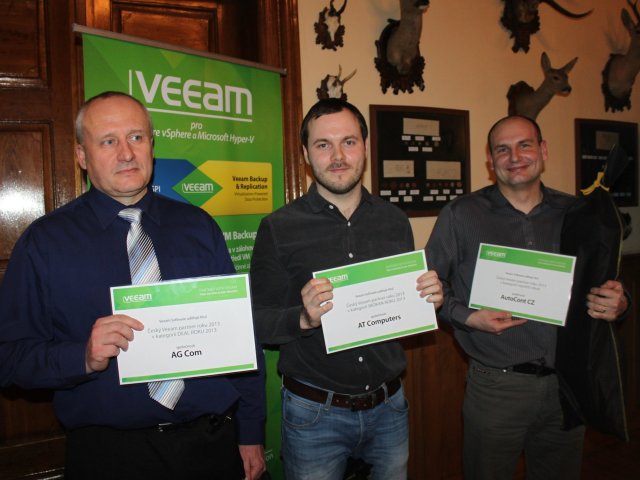 Veeam ocenil partnery v Dětenicích
