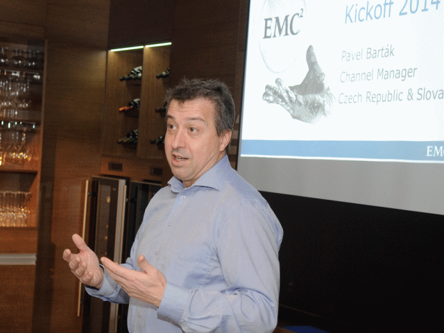 EMC partner kickoff s oceněním partnerů