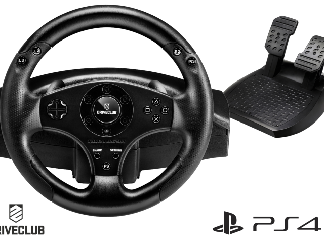 Thrustmaster uvádí první oficiální volant pro PlayStation 4