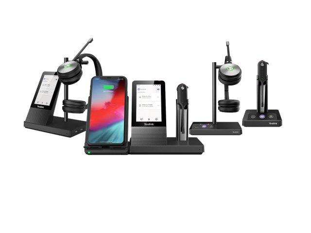 Yealink: náhlavní DECT soupravy řady WH6x 