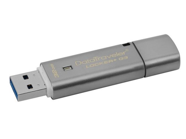 Kingston: flashdisk DataTraveler Locker+ G3