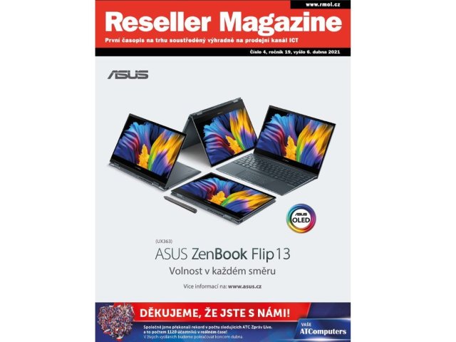 Vychází dubnový Reseller Magazine