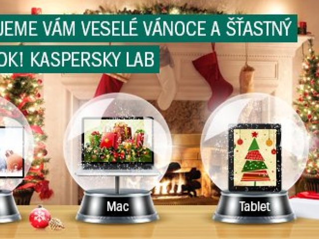 Kaspersky Lab: přejeme vám veselé Vánoce a štastný nový rok!