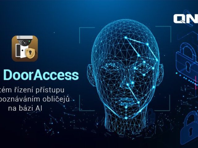 QNAP představil systém řízení přístupu na bázi rozpoznávání obličejů pomocí AI