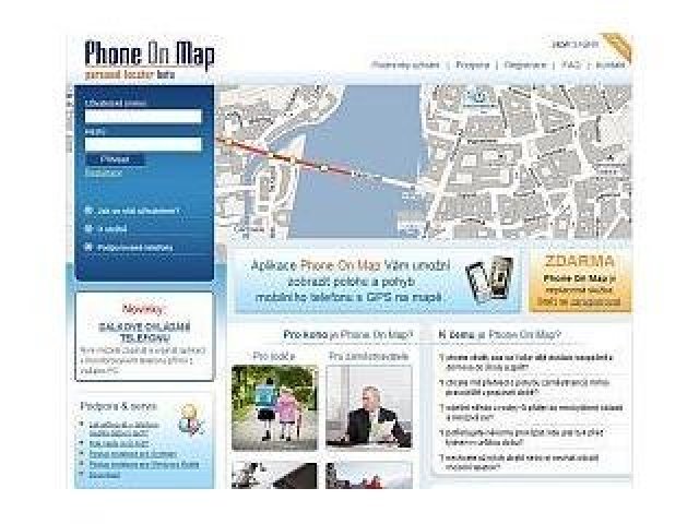 KAKTUS Software spustil webaplikaci PhoneOnMap 
