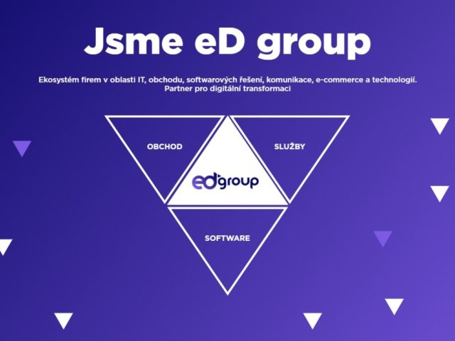 Holding eD group má nové webové stránky