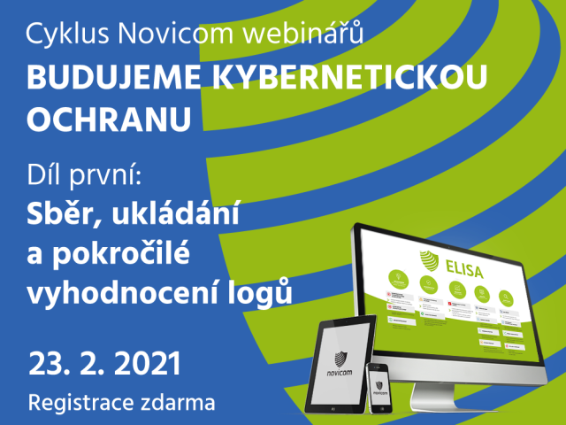 Přihlašte se na první z cyklu bezplatných webinářů Budujeme kybernetickou ochranu