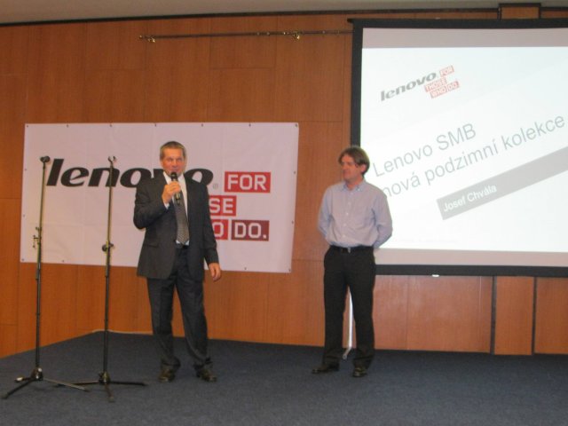 Snídaňové dostaveníčko s Lenovem