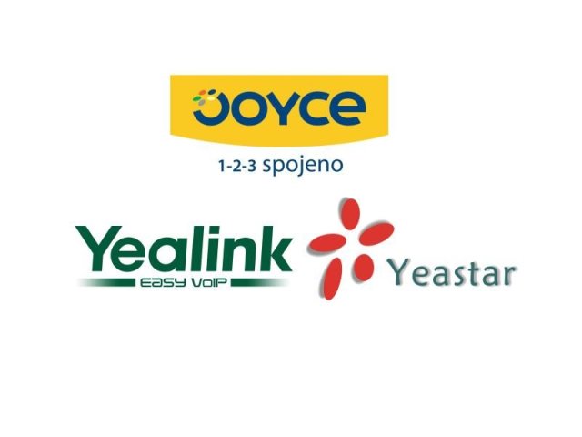 Joyce distributorem Yealink a Yeastar