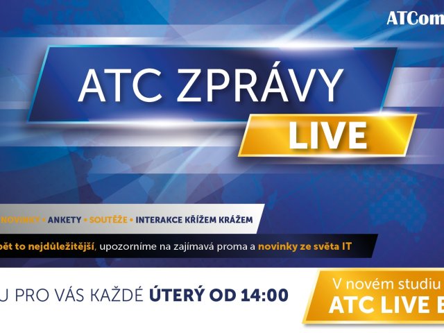 ATC Zprávy LIVE již 26. ledna