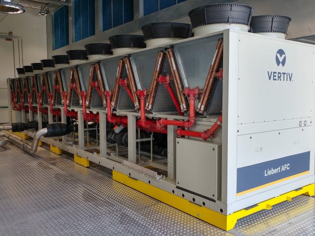 Společnost Vertiv je globálním lídrem na prudce se rozvíjejícím  trhu chlazení datových center