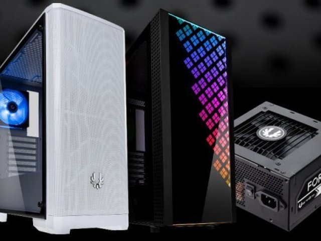 100Mega má v distribuci skříně a zdroje Bitfenix