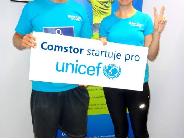 Comstor běžel pro UNICEF
