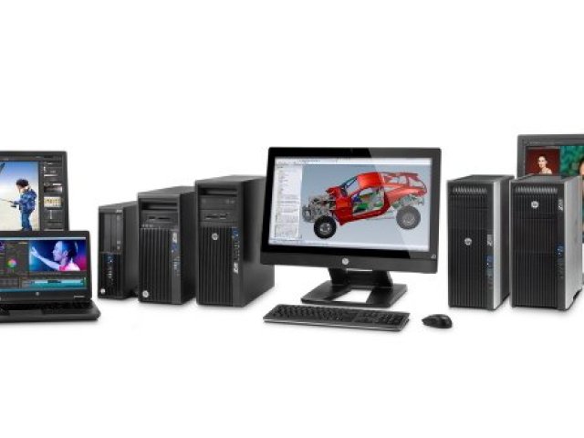 HP: pracovní stanice a monitory řady Workstation Z