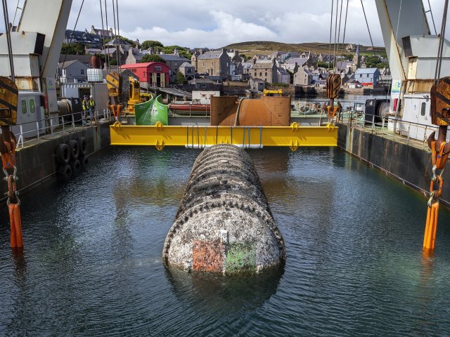 Datové centrum pod hladinou oceánu