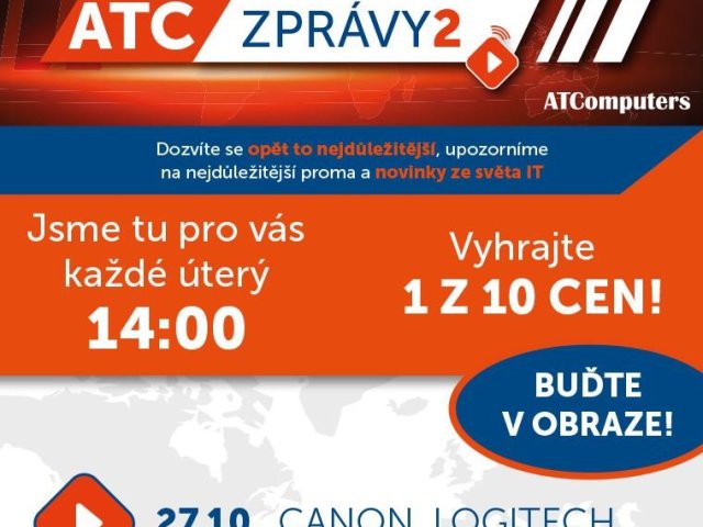 44. týden ve znamení úterních ATC Zpráv