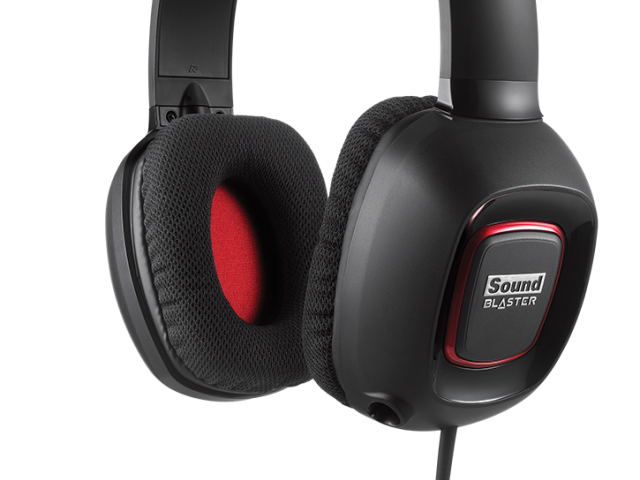 Creative: herní sluchátka Sound Blaster Tactic3D Fury