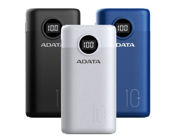 ADATA: powerbanky P20000QCD a P10000QCD