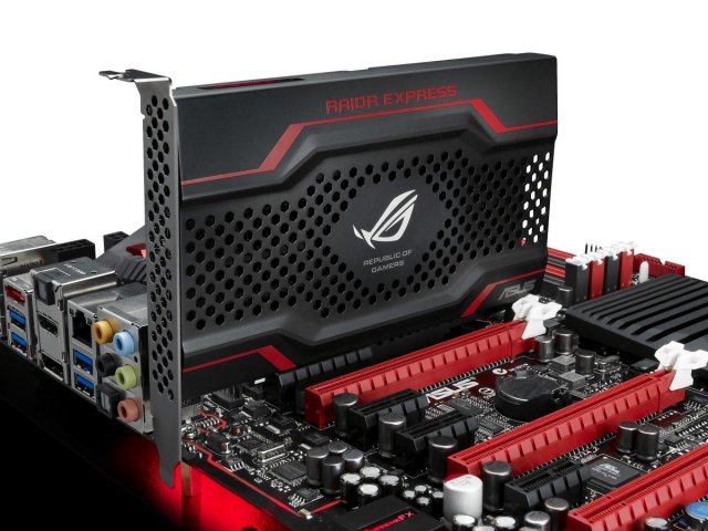 Asus: SSD jednotka ROG Raidr Express