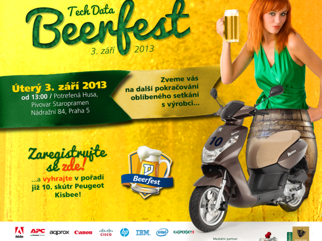 Resellerský podzim odstartuje Tech Data Beerfest