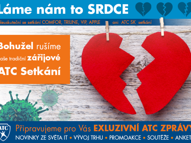 ATC ruší setkání v září