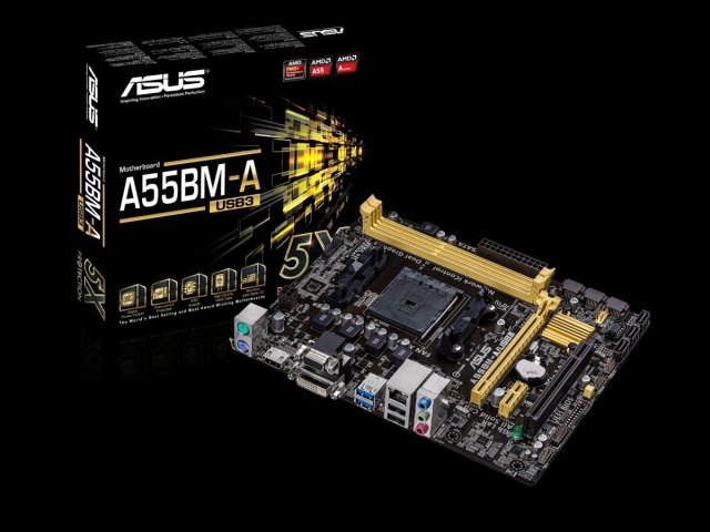 Asus: základní desky A88XM-A a A55BM-A/USB3