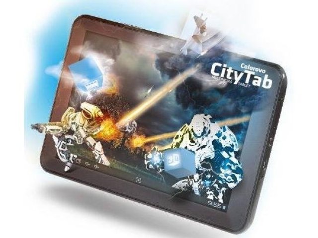 Colorovo: tablet CityTab Vision 3D