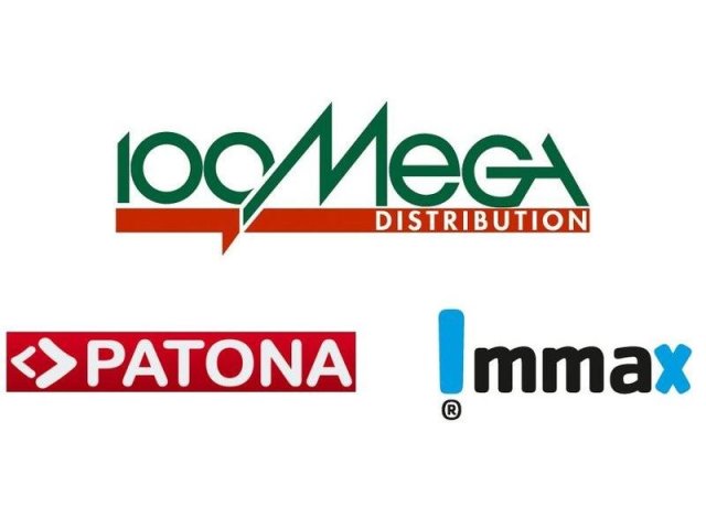 100Mega Distribution distributorem Patona a Immax