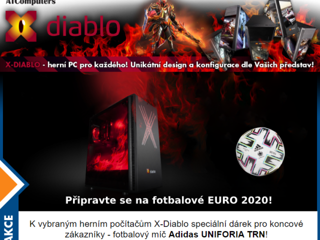 ATC rozdává k PC X-Diablo fotbalové míče
