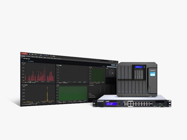 NAS servery QNAP nově podporují platformu Zabbix pro správu sítí