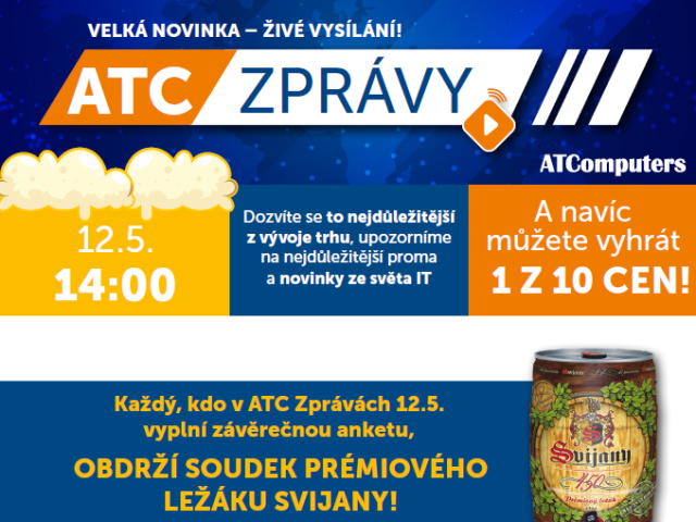 Velké překvápko na 5. vysílání ATC Zpráv
