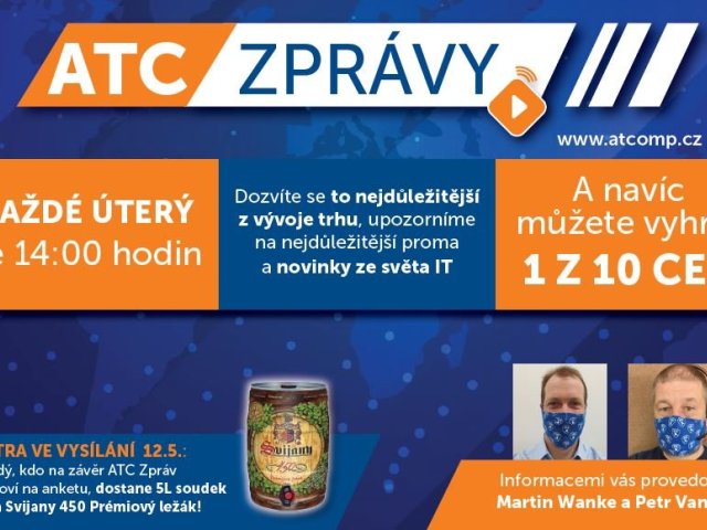 AT Computers chystá v 5. živém vysílání velké překvapení
