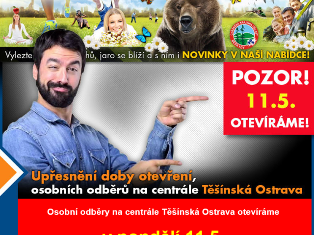 ATC osobní odběry od 11. 5. 2020