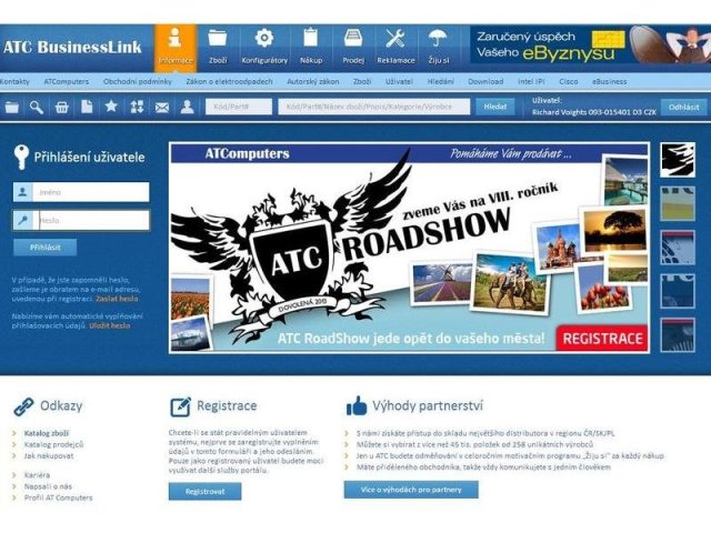 Modernizovaný web AT Computers