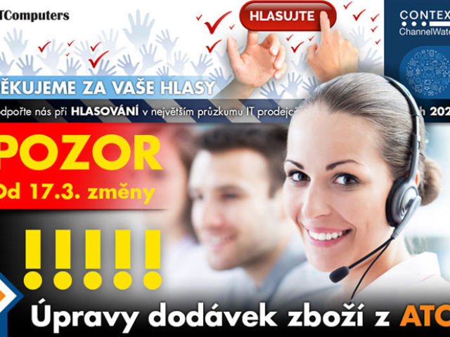 ATC info: Změny v osobních odběrech