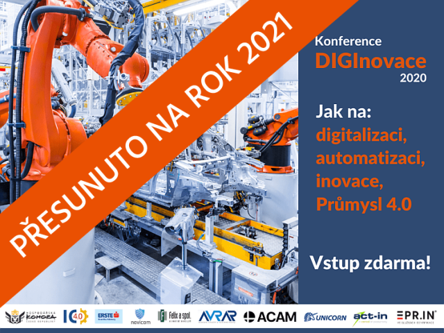 Na konferenci DIGInovace až v roce 2021