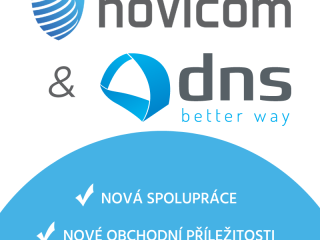 NOVICOM & DNS - NOVÁ SPOLUPRÁCE