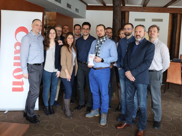 Canon zvolil nejlepším distributorem za rok 2019 eD system 