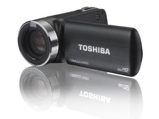 Toshiba: videokamera Camileo X450