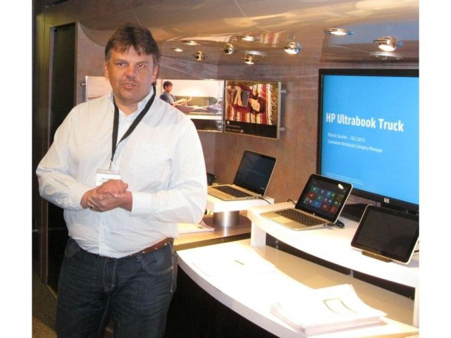 Ultrabook truck plný technologií HP, Tech Daty a Intelu 