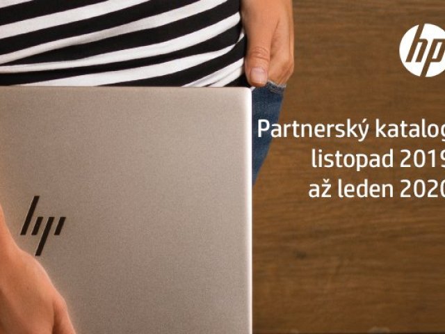 Inspirujte se novým Partnerským katalogem HP pro období listopad 2019 až leden 2020