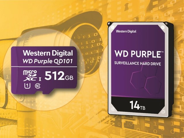 Western Digital uvádí úložiště optimalizované pro bezpečnostní systémy, umělou inteligenci a pro nasazení v chytrých městech