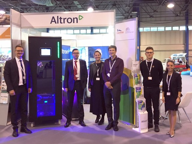 Mikro-datové centrum Altron budilo pozornost na mezinárodním veletrhu ITU Telecom World 2019