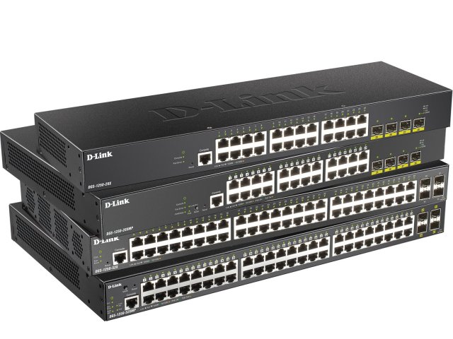 D-Link: switche řady DGS-1250