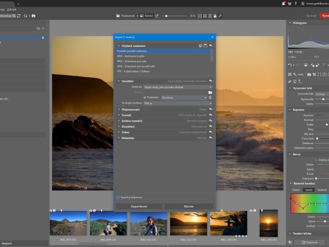Podzimní Zoner Photo Studio X: Nový export, vylepšená správa barev a volná koláž 