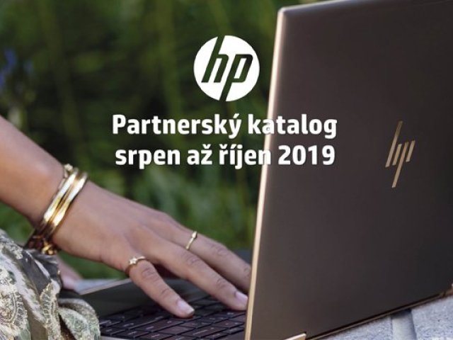 Inspirujte se novým Partnerským katalogem HP pro období srpen až říjen 2019